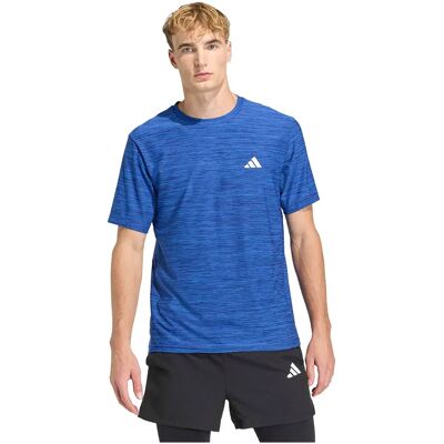 Adidas T-shirt à Manches Courtes Workout Essentials Flex Dark Blue Melange 2XL - Publicité Adidas T-shirt à Manches Courtes Workout Essentials Flex Dark Blue Melange 2XL - Publicité
