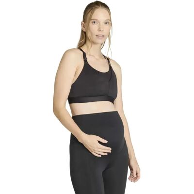 Adidas Soutien-gorge De Sport à Impact Moyen Optime Workout Maternity Black L - Publicité Adidas Soutien-gorge De Sport à Impact Moyen Optime Workout Maternity Black L - Publicité