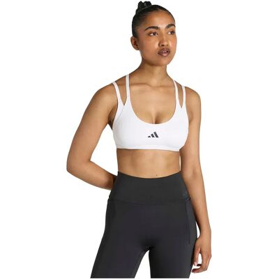 Adidas Soutien-gorge De Sport à Faible Impact Optime Workout Strappy White S - Publicité Adidas Soutien-gorge De Sport à Faible Impact Optime Workout Strappy White S - Publicité