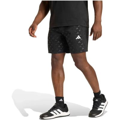 Adidas Short Workout Essentials Brandlove Woven 5´´ Black S - Publicité Adidas Short Workout Essentials Brandlove Woven 5´´ Black S - Publicité