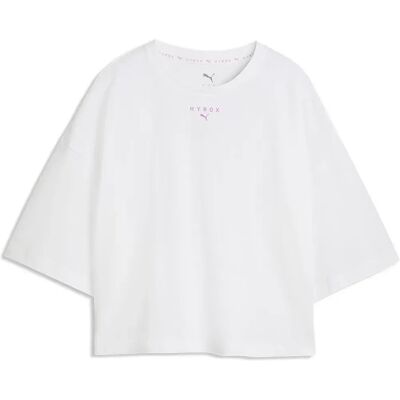 Puma T-shirt à Manches Courtes X Hyrox Lifestyle Cropped PUMA White XS - Publicité Puma T-shirt à Manches Courtes X Hyrox Lifestyle Cropped PUMA White XS - Publicité