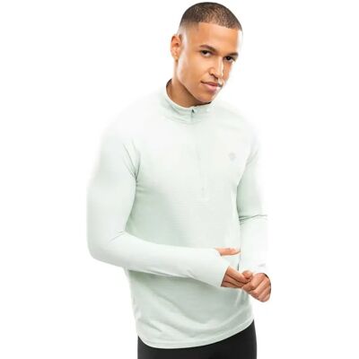 Siroko Sweat à Demi-zip Intuit Green L - Publicité Siroko Sweat à Demi-zip Intuit Green L - Publicité