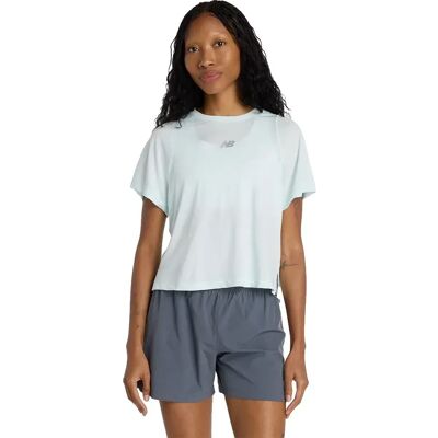 New Balance T-shirt à Manches Courtes Infinity Propel Blue XS - Publicité New Balance T-shirt à Manches Courtes Infinity Propel Blue XS - Publicité
