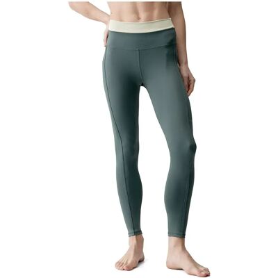 Born Living Yoga Leggings Fiorella Hunter / Stone XL - Publicité Born Living Yoga Leggings Fiorella Hunter / Stone XL - Publicité