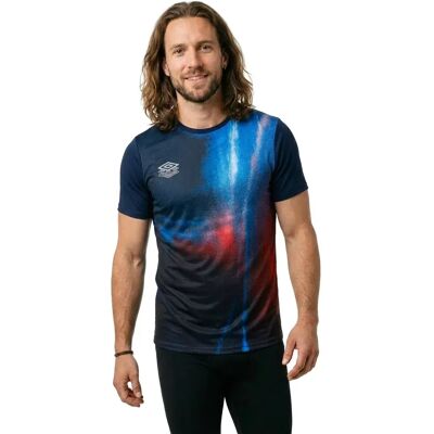 Umbro Sweat-shirt Pro Training Graphic Baritone Blue/Dazzling Blue/Goji Berry L - Publicité Umbro Sweat-shirt Pro Training Graphic Baritone Blue/Dazzling Blue/Goji Berry L - Publicité