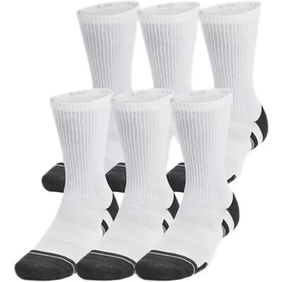 Under Armour Chaussettes Crew Performance Tech 6 Unités White EU 36 1/2-42 - Publicité Under Armour Chaussettes Crew Performance Tech 6 Unités White EU 36 1/2-42 - Publicité
