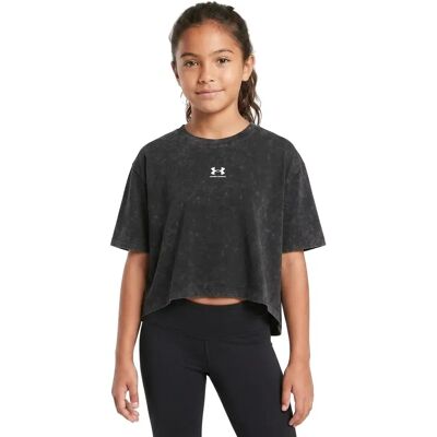 Under Armour T-shirt à Manches Courtes Rival Wash Black 10-12 Années - Publicité Under Armour T-shirt à Manches Courtes Rival Wash Black 10-12 Années - Publicité