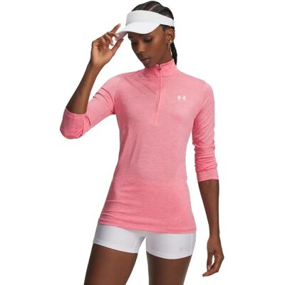 Under Armour Sweat à Demi-zip Tech Twist Pink L - Publicité Under Armour Sweat à Demi-zip Tech Twist Pink L - Publicité