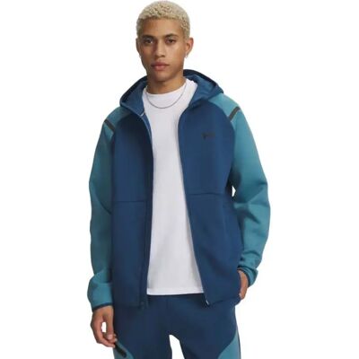 Under Armour Sweat-shirt à Zip Unstoppable Fleece Blue XS - Publicité Under Armour Sweat-shirt à Zip Unstoppable Fleece Blue XS - Publicité