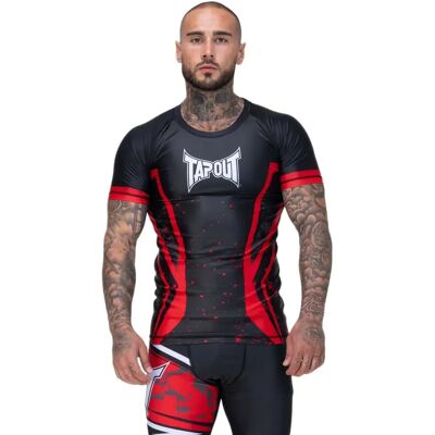 Tapout T-shirt à Manches Courtes Kendall Black / Red / White XL - Publicité Tapout T-shirt à Manches Courtes Kendall Black / Red / White XL - Publicité