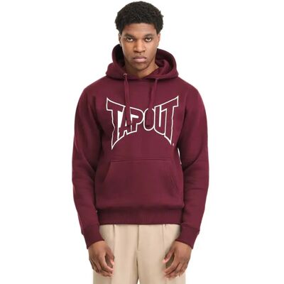 Tapout Sweat à Capuche Lifestyle Basic Oxblood / Off-White L - Publicité Tapout Sweat à Capuche Lifestyle Basic Oxblood / Off-White L - Publicité