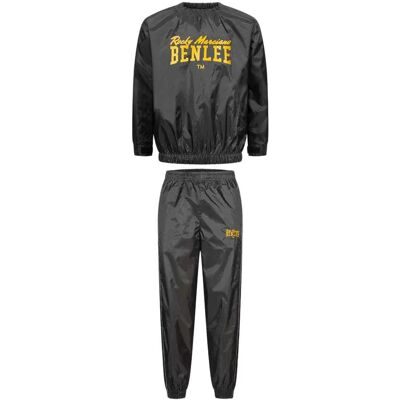 Benlee Combinaison De Sauna Caldo Crew Black / Yellow XL - Publicité Benlee Combinaison De Sauna Caldo Crew Black / Yellow XL - Publicité