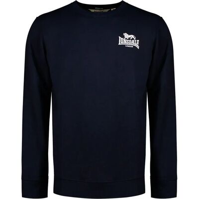 Lonsdale Sweat-shirt Longridge Dark Navy / White M - Publicité Lonsdale Sweat-shirt Longridge Dark Navy / White M - Publicité