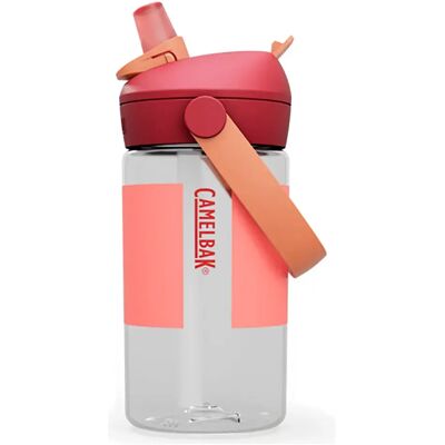 Camelbak Bouteille Thrive Flip Straw Kids 400ml Demi Peach One Size - Publicité Camelbak Bouteille Thrive Flip Straw Kids 400ml Demi Peach One Size - Publicité