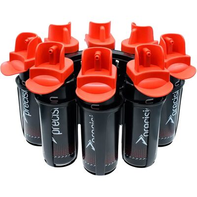 Precision Bouteille Hygiene-1l 8 Unités Negro / Red One Size - Publicité Precision Bouteille Hygiene-1l 8 Unités Negro / Red One Size - Publicité