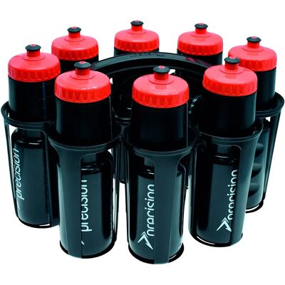 Precision Bouteille Oval Carrier-750ml 8 Unités Negro / Red One Size - Publicité Precision Bouteille Oval Carrier-750ml 8 Unités Negro / Red One Size - Publicité