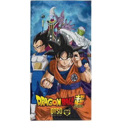 Otso Serviette En Microfibre Dragon Ball Super Goku Vegeta Blue One Size - Publicité Otso Serviette En Microfibre Dragon Ball Super Goku Vegeta Blue One Size - Publicité
