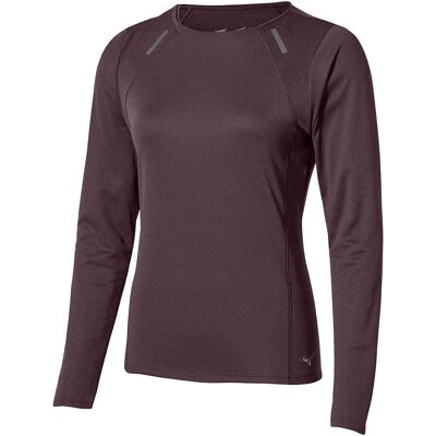 Mizuno T-shirt à Manches Longues Active Daf Raisin L - Publicité Mizuno T-shirt à Manches Longues Active Daf Raisin L - Publicité