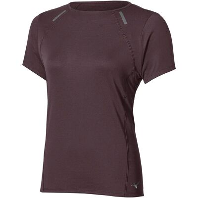 Mizuno T-shirt à Manches Courtes Active Daw Raisin XS - Publicité Mizuno T-shirt à Manches Courtes Active Daw Raisin XS - Publicité