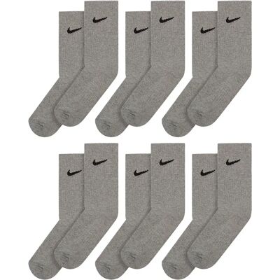 Nike Chaussettes Crew Everyday Cushion Band 6 Paires Carbon Heather / Black EU 34-38 - Publicité Nike Chaussettes Crew Everyday Cushion Band 6 Paires Carbon Heather / Black EU 34-38 - Publicité