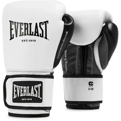 Everlast Gants De Boxe Powerlock Og Advanced White / Black 12 oz - Publicité Everlast Gants De Boxe Powerlock Og Advanced White / Black 12 oz - Publicité