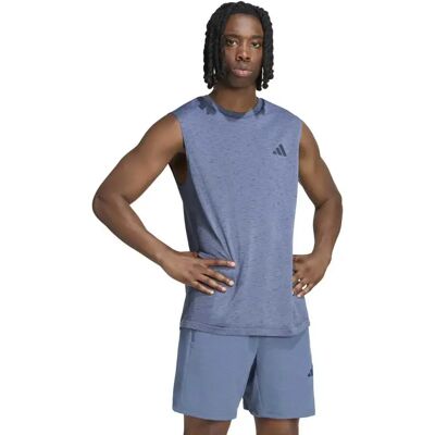 Adidas T-shirt Sans Manches Workout Essentials Seamless Preloved Ink Mel L - Publicité Adidas T-shirt Sans Manches Workout Essentials Seamless Preloved Ink Mel L - Publicité
