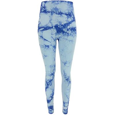 Joluvi Leggings Tie Dye Blue Fog / Blue Fog L - Publicité Joluvi Leggings Tie Dye Blue Fog / Blue Fog L - Publicité