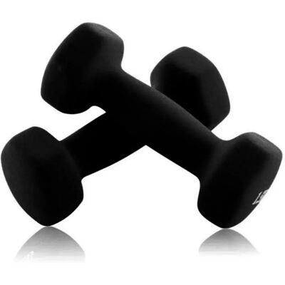 Joluvi Ensemble D´haltères 6 Kg Black One Size - Publicité Joluvi Ensemble D´haltères 6 Kg Black One Size - Publicité