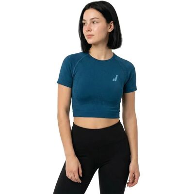 Joluvi T-shirt Sans Manches Ana Crop Azullago-Azullago S - Publicité Joluvi T-shirt Sans Manches Ana Crop Azullago-Azullago S - Publicité