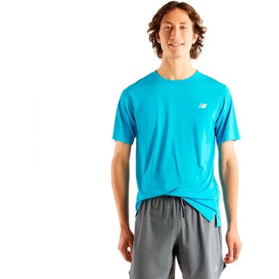 New Balance T-shirt à Manches Courtes Sport Essentials Utility Blue 2XL - Publicité New Balance T-shirt à Manches Courtes Sport Essentials Utility Blue 2XL - Publicité