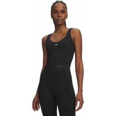 Under Armour T-shirt Sans Manches Motion Black / White XS - Publicité Under Armour T-shirt Sans Manches Motion Black / White XS - Publicité