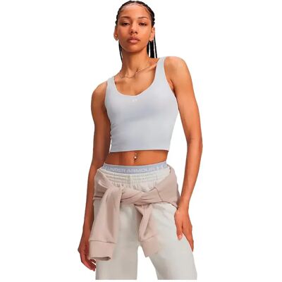 Under Armour T-shirt Sans Manches Motion Gray / White S - Publicité Under Armour T-shirt Sans Manches Motion Gray / White S - Publicité