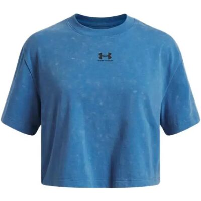 Under Armour T-shirt à Manches Courtes Rival Wash Blue / Black 10-12 Années - Publicité Under Armour T-shirt à Manches Courtes Rival Wash Blue / Black 10-12 Années - Publicité