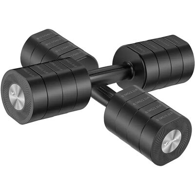 Merach Ensemble D´haltères Mr-2444 Black One Size - Publicité Merach Ensemble D´haltères Mr-2444 Black One Size - Publicité