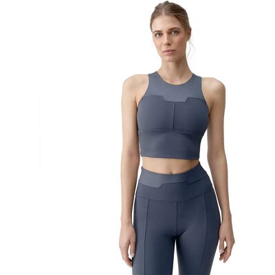 Born Living Yoga Top De Sport Kaia Blue Ebony S - Publicité Born Living Yoga Top De Sport Kaia Blue Ebony S - Publicité
