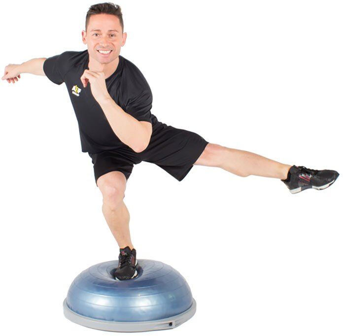 Bosu Balance Trainer 65 Cm Platform Bleu 65 cm