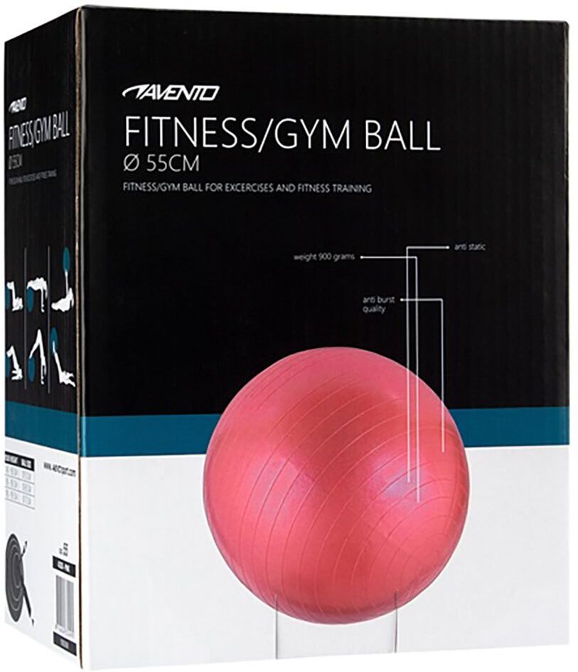 Avento Gymnastics Fitball Rouge 75 cm