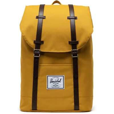 Herschel Sac à Dos Retreat 19.5l Mustard One Size - Publicité Herschel Sac à Dos Retreat 19.5l Mustard One Size - Publicité