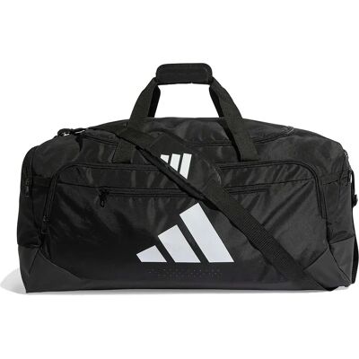 Adidas Sac Duffle Training Defender Large 94l Black / White One Size - Publicité Adidas Sac Duffle Training Defender Large 94l Black / White One Size - Publicité