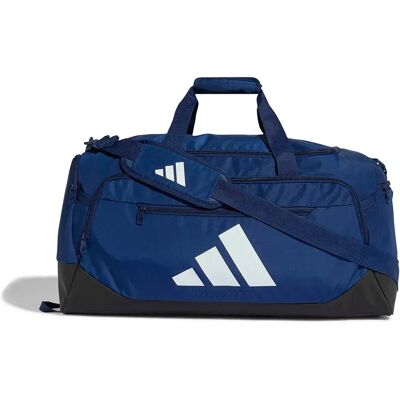 Adidas Sac Duffle Training Defender Medium 60l Dark Blue / White One Size - Publicité Adidas Sac Duffle Training Defender Medium 60l Dark Blue / White One Size - Publicité
