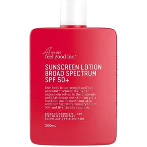 We Are Feel Good Crème Solaire Signature Spf50+ 200ml - Publicité We Are Feel Good Crème Solaire Signature Spf50+ 200ml - Publicité