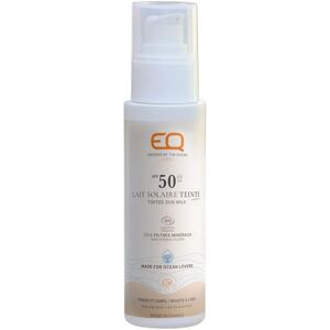 Eq Crème Solaire Tinted Sun Milk Spf50 50ml Bio Cosmos - Publicité Eq Crème Solaire Tinted Sun Milk Spf50 50ml Bio Cosmos - Publicité