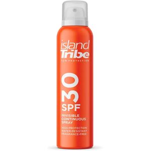 Island Tribe Crème Solaire Spf 30 Clear Gel Spray Continuous 320ml - Publicité Island Tribe Crème Solaire Spf 30 Clear Gel Spray Continuous 320ml - Publicité
