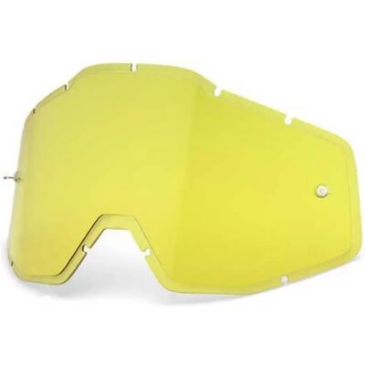 100percent Verres De Rechange Cylindrical Anti Fog Hiper Yellow CAT3 - Publicité 100percent Verres De Rechange Cylindrical Anti Fog Hiper Yellow CAT3 - Publicité