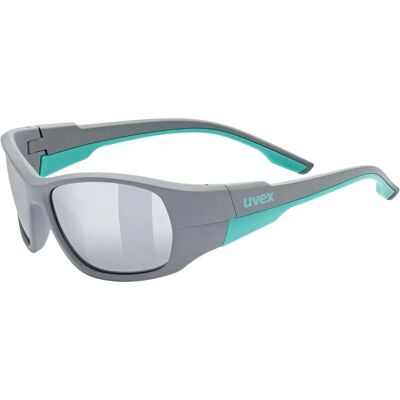 Uvex Lunettes De Soleil Sportstyle 514 Grey Matt Mirror Silver/CAT3 - Publicité Uvex Lunettes De Soleil Sportstyle 514 Grey Matt Mirror Silver/CAT3 - Publicité