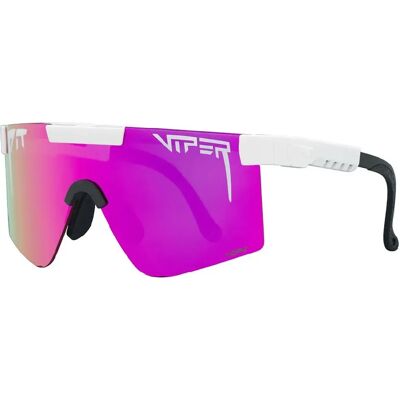Pit Viper Lunettes De Soleil Polarisées The Miami Nights Original Narrow White HDPV Polarized Pink/CAT3 - Publicité Pit Viper Lunettes De Soleil Polarisées The Miami Nights Original Narrow White HDPV Polarized Pink/CAT3 - Publicité