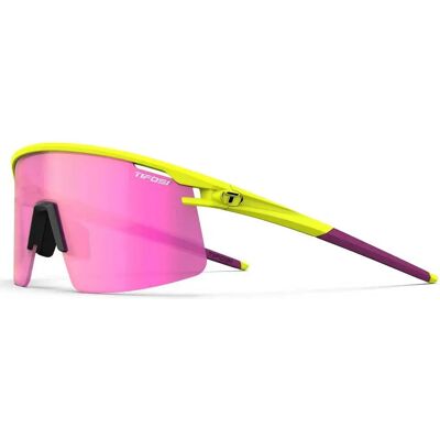 Tifosi Lunettes De Soleil Moab Lite Speed Yellow Clarion Sunset Pink/CAT3+AC Red/CAT2+Clear/CA - Publicité Tifosi Lunettes De Soleil Moab Lite Speed Yellow Clarion Sunset Pink/CAT3+AC Red/CAT2+Clear/CA - Publicité