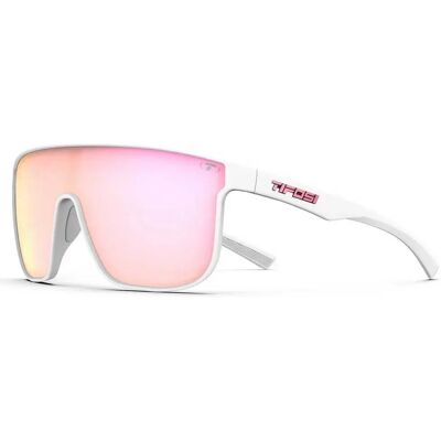 Tifosi Lunettes De Soleil Sanctum Xl Matte White Pink Mirror/CAT3 - Publicité Tifosi Lunettes De Soleil Sanctum Xl Matte White Pink Mirror/CAT3 - Publicité