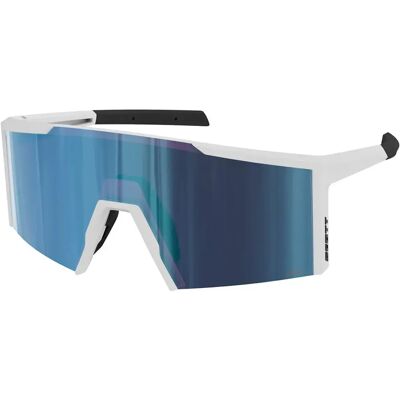 Scott Lunettes De Soleil Blade Compact White AMP Beryl Blue Chrome/CAT3 - Publicité Scott Lunettes De Soleil Blade Compact White AMP Beryl Blue Chrome/CAT3 - Publicité