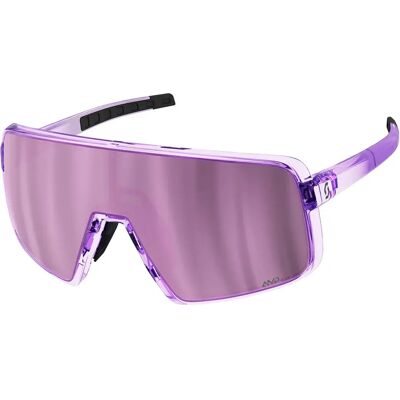 Scott Lunettes De Soleil Torica Translucent Purple AMP Lavender Chrome/CAT3 - Publicité Scott Lunettes De Soleil Torica Translucent Purple AMP Lavender Chrome/CAT3 - Publicité